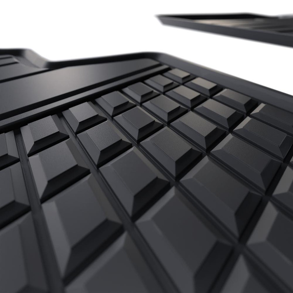 Tappetini Auto in TPE compatibili con Mercedes-Benz Classe B W247 Sports Tourer (2018-....) - tappeti auto neri