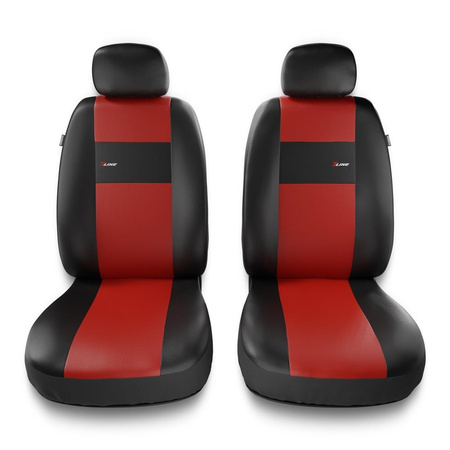 Coprisedili anteriori compatibili con Seat Ateca (2016-2019) - fodere sedili universali - set coprisedili auto - 2XL-RD