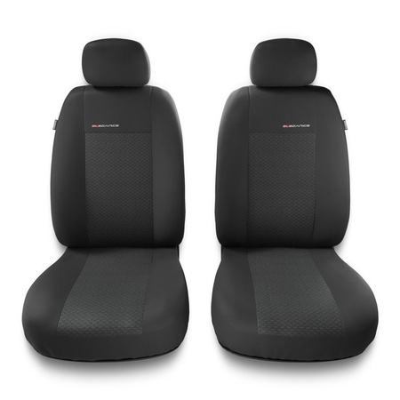 Coprisedili anteriori compatibili con Opel Antara (2006-2015) - fodere sedili universali - set coprisedili auto - 2UNE-3