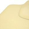 Premium tappetini auto in velluto compatibili con Fiat Tipo I Hatchback (1988-1995) - tappeti auto beige