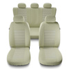 Coprisedili compatibili con Audi A4 B5, B6, B7, B8, B9 (1995-....) - fodere sedili universali - set coprisedili auto - MD-8