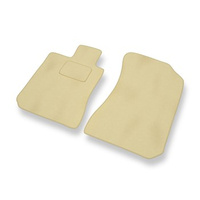 Premium tappetini auto in velluto compatibili con Honda Legend IV (2004-2012) - tappeti auto beige