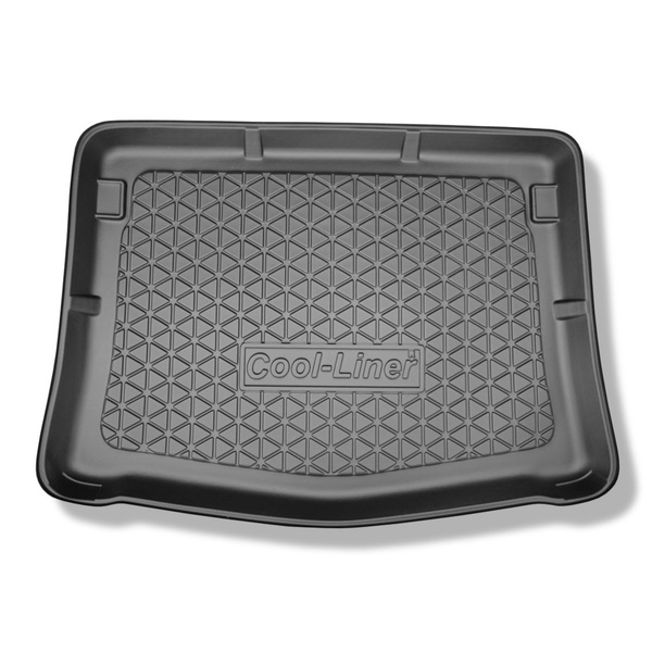 Vasca baule compatibile con Alfa Romeo Giulietta Hatchback (05.2010-12.2020) - tappetino per bagagliaio - tappeto bagagliaio per auto