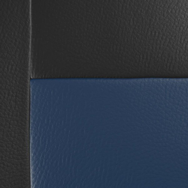 Coprisedili anteriori compatibili con Seat Toledo I, II, III, IV (1991-2018) - fodere sedili universali - set coprisedili auto - 2CM-BL