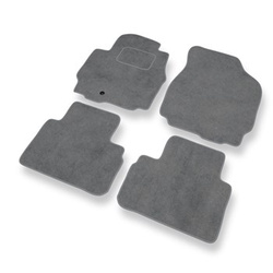 Premium tappetini auto in velluto compatibili con Ford Maverick III (2003-2007) - tappeti auto grigio