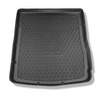 Vasca baule compatibile con Audi A6 C7 Avant (09.2011-08.2018) - anche per la versione Quattro - tappetino per bagagliaio - tappeto bagagliaio per auto