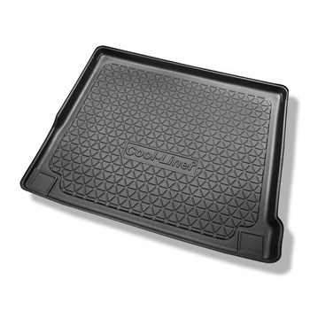 Vasca baule compatibile con Volvo XC60 II SUV (07.2017-....) - tappetino per bagagliaio - tappeto bagagliaio per auto