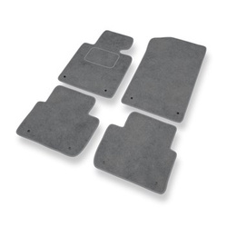 Premium tappetini auto in velluto compatibili con BMW 3 M3 III E46 (2001-2006) - tappeti auto grigio