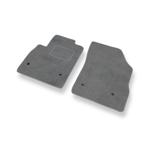 Premium tappetini auto in velluto compatibili con Opel Astra K Hatchback, Sports Tourer (2015-2022) - tappeti auto grigio