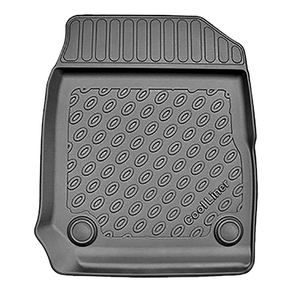 Tappetini Auto in TPE compatibili con Isuzu D-Max Pick-Up (01.2021-....) - tappeti auto neri