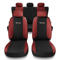 Coprisedili compatibili con Seat Ateca (2016-2019) - fodere sedili universali - set coprisedili auto - TG-RD