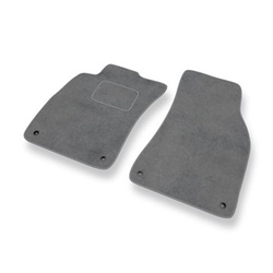 Premium tappetini auto in velluto compatibili con Audi A6 III C6 Avant, Sedan (2004-2006) - tappeti auto grigio