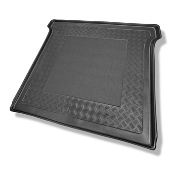 Vasca baule compatibile con Chrysler Voyager IV Monovolume (04.2001-2007) - sedili ultima fila rimossi - tappetino per bagagliaio - tappeto bagagliaio per auto
