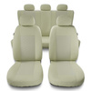 Coprisedili compatibili con Alfa Romeo 147 (2000-2010) - fodere sedili universali - set coprisedili auto - MD-9