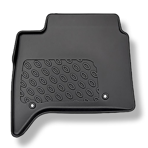 Completo di tappetini e tappetino per bagagliaio TPE per: Land Rover Discovery V 03.2017-.... (SUV) - 5/7 posti; terza fila abbassata