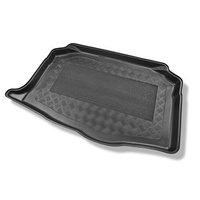 Vasca baule compatibile con Seat Ibiza V 6F Hatchback (06.2017-....) - vano inferiore; modelli senza piano di carico regolabile - tappetino per bagagliaio - tappeto bagagliaio per auto