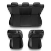 Coprisedili compatibili con Mazda 3 I, II, III (2003-2019) - fodere sedili universali - set coprisedili auto - EXL-4