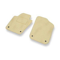 Premium tappetini auto in velluto compatibili con SEAT Ibiza IV (2008-2017) - tappeti auto beige