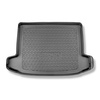 Vasca baule compatibile con Hyundai Tucson III NX4 SUV (12.2020-....) - portabagagli superiore; piano di carico regolabile nella posizione più alta; cavità destra amovibile in modelli con subwoofer; anche per Hybrid - tappetino per bagagliaio - tappeto ba