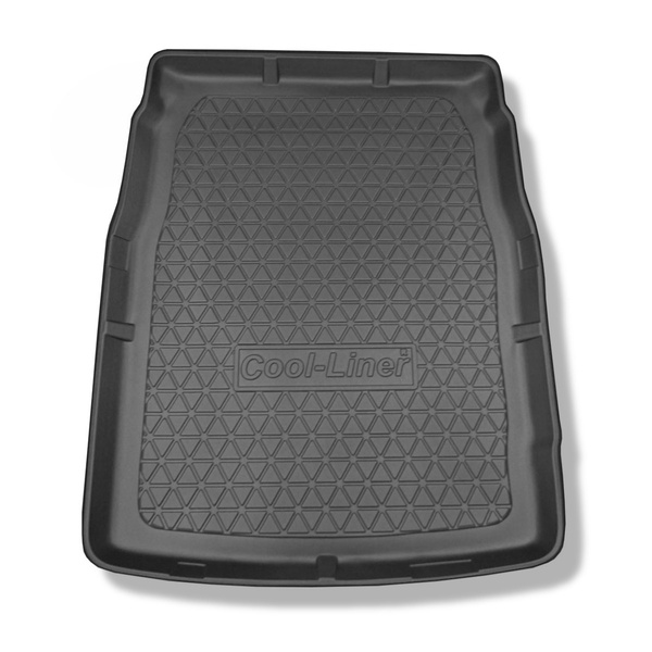 Vasca baule compatibile con BMW 5 F10 Berlina (03.2010-01.2017) - tappetino per bagagliaio - tappeto bagagliaio per auto