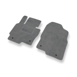 Premium tappetini auto in velluto compatibili con Mazda CX-5 I (2012-2017) - tappeti auto grigio