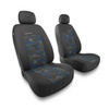 Coprisedili compatibili con Mazda Tribute I, II (2000-2011) - fodere sedili universali - set coprisedili auto - 2UNE-BL