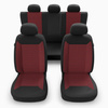 Coprisedili compatibili con Alfa Romeo 145 (1994-2000) - fodere sedili universali - set coprisedili auto - RYL-RD