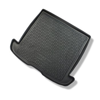 Vasca baule compatibile con Volvo V50 Station Wagon (2004-05.2012) - tappetino per bagagliaio - tappeto bagagliaio per auto