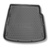 Vasca baule compatibile con Audi A7 4G Sportback (09.2010-01.2018) - tappetino per bagagliaio - tappeto bagagliaio per auto