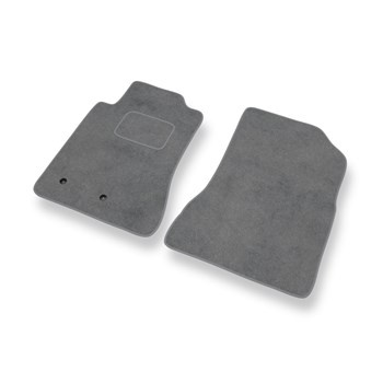 Premium tappetini auto in velluto compatibili con Ford Mustang VI (2014-2023) - tappeti auto grigio