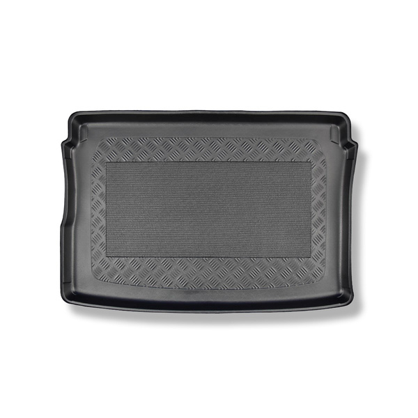 Vasca baule compatibile con Seat Arona Crossover (11.2017-....) - vano superiore; modelli con piano di carico regolabile - tappetino per bagagliaio - tappeto bagagliaio per auto