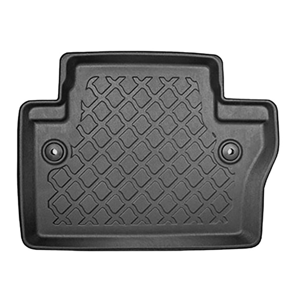 Tappetini Auto in TPE compatibili con Volvo V70 III Station Wagon (09.2007-2016) - tappeti auto neri