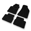 Premium tappetini auto in velluto compatibili con Lancia Delta III (2008-2014) - tappeti auto nero