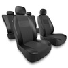 Coprisedili compatibili con Mercedes-Benz Classe A W168, W169 (1997-2012) - fodere sedili universali - set coprisedili auto - EXL-3