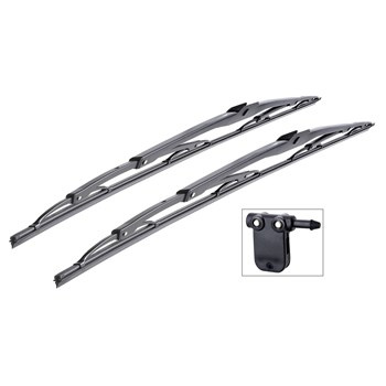 Spazzole tergicristallo anteriori compatibili con Renault Premium Camion (1996-2014) - tergicristalli auto - lame tergilunotto - spazzole standard