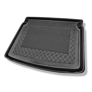 Vasca baule compatibile con Peugeot 207 Hatchback (2006-2012) - tappetino per bagagliaio - tappeto bagagliaio per auto
