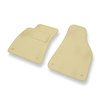 Premium tappetini auto in velluto compatibili con Audi A4 II B6 Avant, Cabriolet, Sedan (2000-2005) - tappeti auto beige