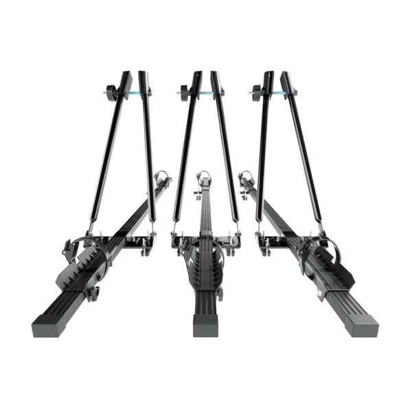 3x Portabici da tetto, Portabiciclette con barra in acciaio - 3xM-04