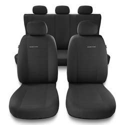 Coprisedili compatibili con Nissan Micra II, III, IV, V (1992-2023) - fodere sedili universali - set coprisedili auto - UNE-4