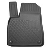 Completo di tappetini e tappetino per bagagliaio TPE PREMIUM per: Audi Q7 4M SUV (06.2015-....) - 5/7 sedili (3a fila abbassata); anche per i modelli con le guide del bagagliaio; senza terza fila