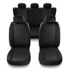 Coprisedili compatibili con Alfa Romeo 156 I, II (1997-2007) - fodere sedili universali - set coprisedili auto - PF-G