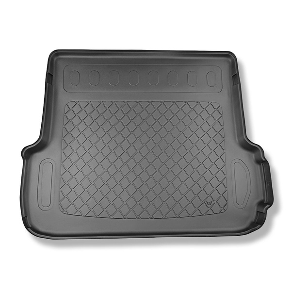 Vasca baule compatibile con Subaru Outback VI (BT) Station Wagon (05.2021-....) - con / senza subwoofer - tappetino per bagagliaio - tappeto bagagliaio per auto