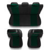 Coprisedili compatibili con Renault Koleos I, II (2008-2019) - fodere sedili universali - set coprisedili auto - S-GR