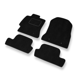 Premium tappetini auto in velluto compatibili con Subaru BRZ (2012-2020) - tappeti auto nero