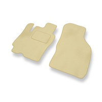 Premium tappetini auto in velluto compatibili con Hyundai Atos I (1997-2004) - tappeti auto beige