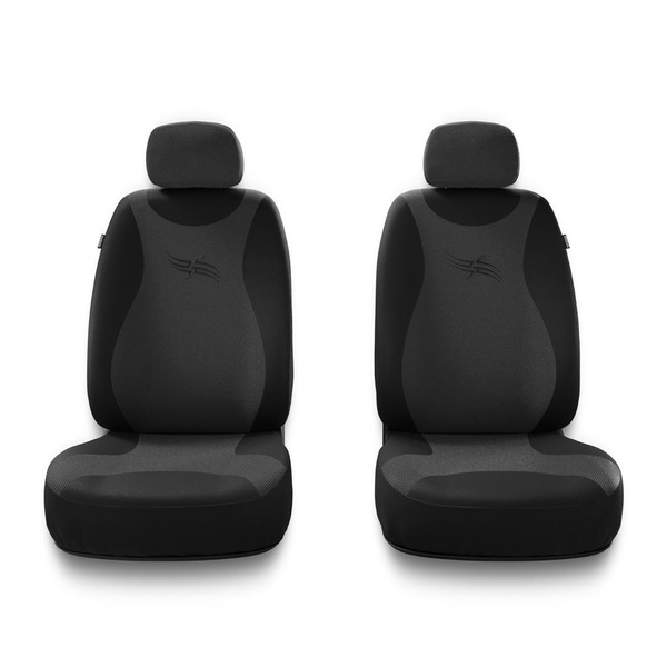 Coprisedili compatibili con Citroen Nemo (2008-2015) - fodere sedili universali - set coprisedili auto - TR-G1