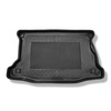 Vasca baule compatibile con Honda Jazz I Hatchback (2002-10.2008) - tappetino per bagagliaio - tappeto bagagliaio per auto