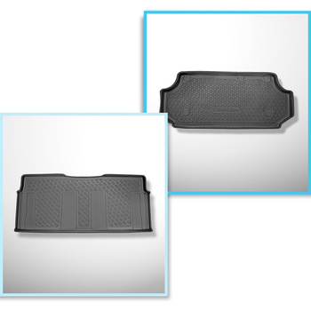 Completo di tappetini e tappetino per bagagliaio TPE per: Mercedes-Benz Vito BAS