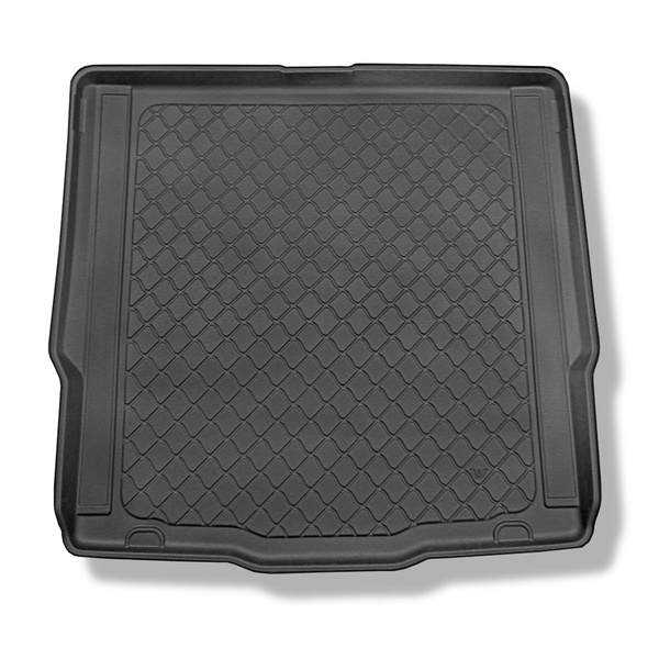 Vasca baule compatibile con Ford Mondeo V Station Wagon (01.2015-04.2022) - con ruota di scorta o kit di riparazione - tappetino per bagagliaio - tappeto bagagliaio per auto