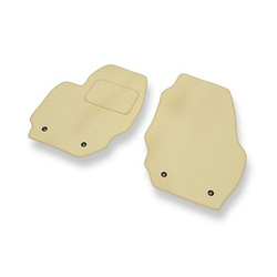 Premium tappetini auto in velluto compatibili con Volvo XC70 II (2007-2016) - tappeti auto beige